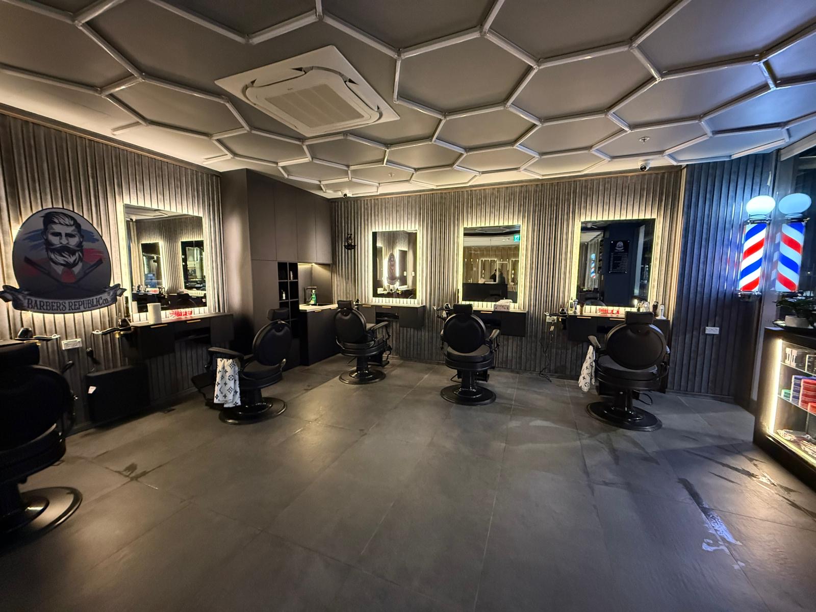 Barbers Republic Co. interior